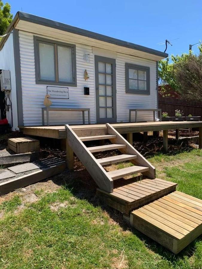 The Wandering Duck - Heritage Tiny House Strahan Exteriör bild